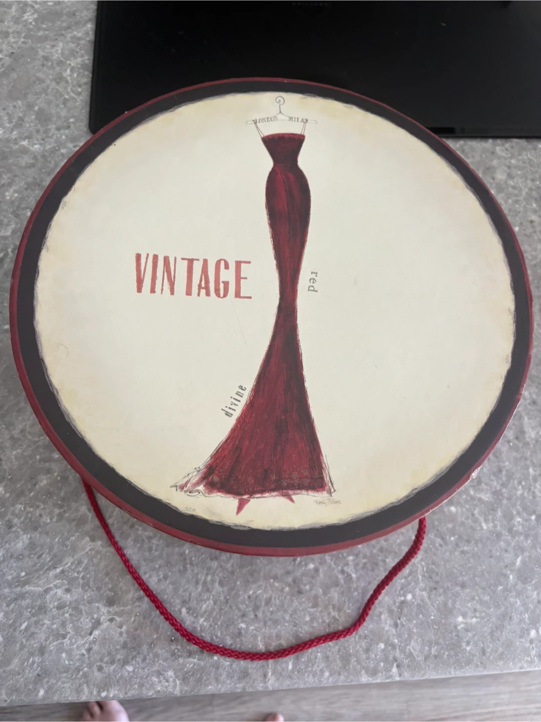 Vintage Design hat Box
