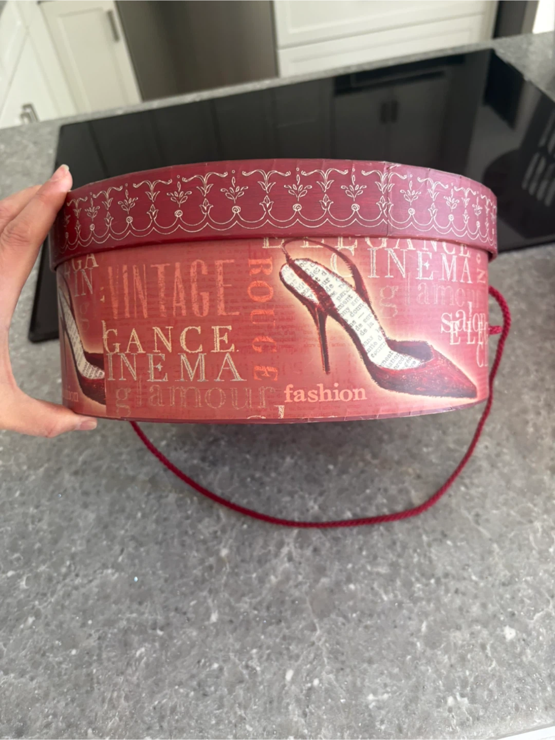 Vintage Design hat Box - photo 3