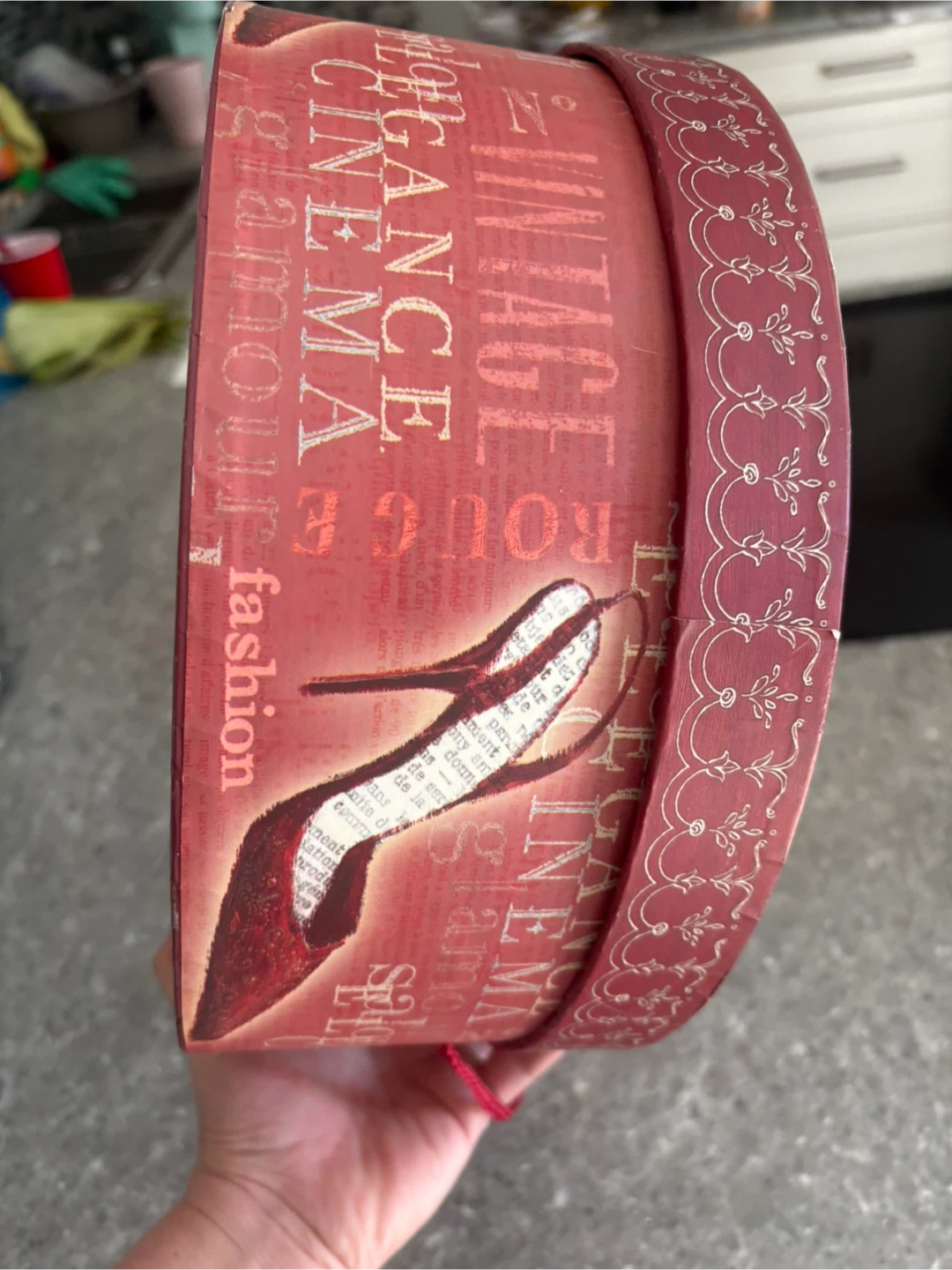 Vintage Design hat Box - photo 5