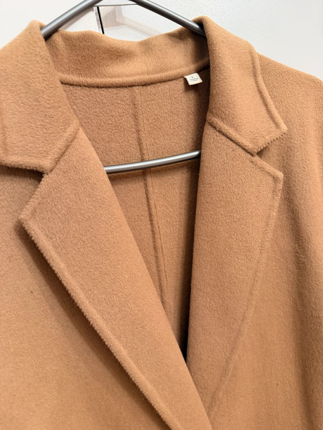 UNIQLO Camel Wool-Blend Coat Size L - photo 4