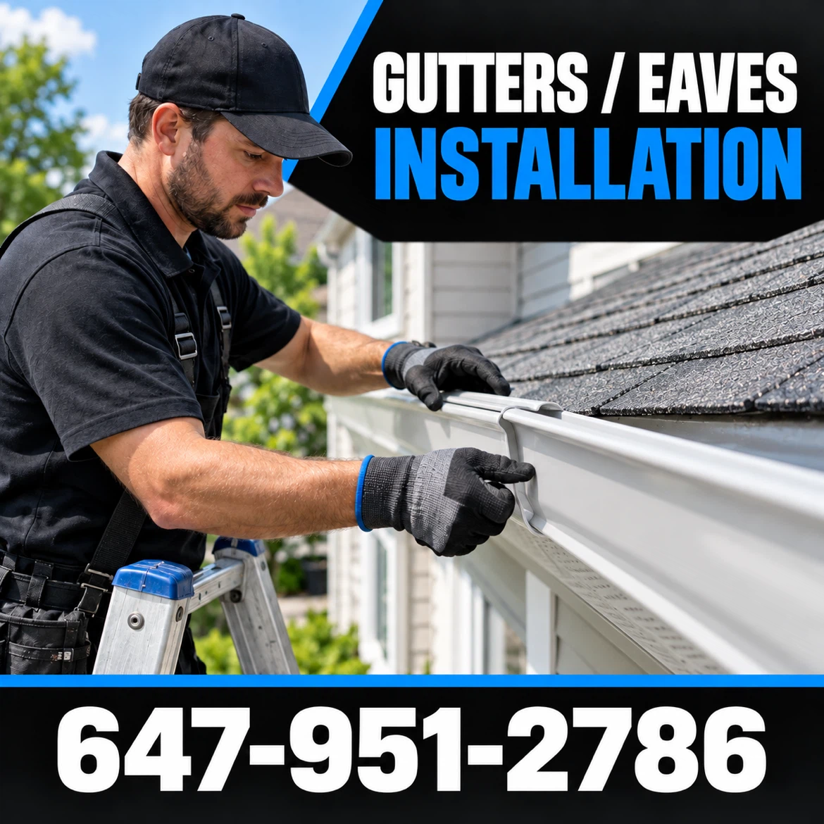 Professional Gutter and Eavestrough Installation