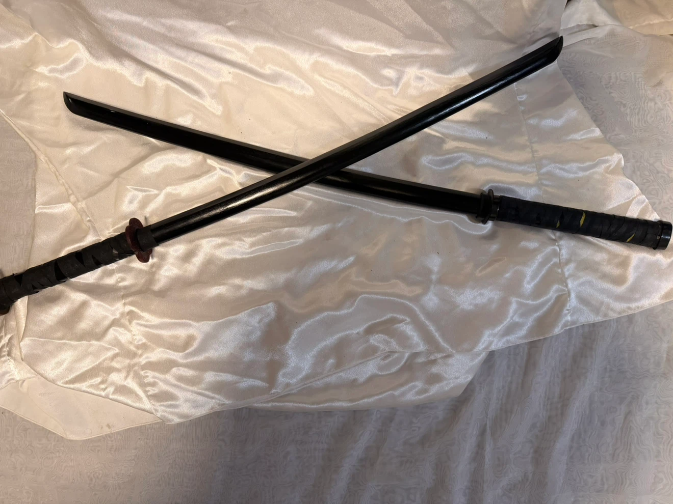 Set of Two Wooden Bokken Swords - photo 4