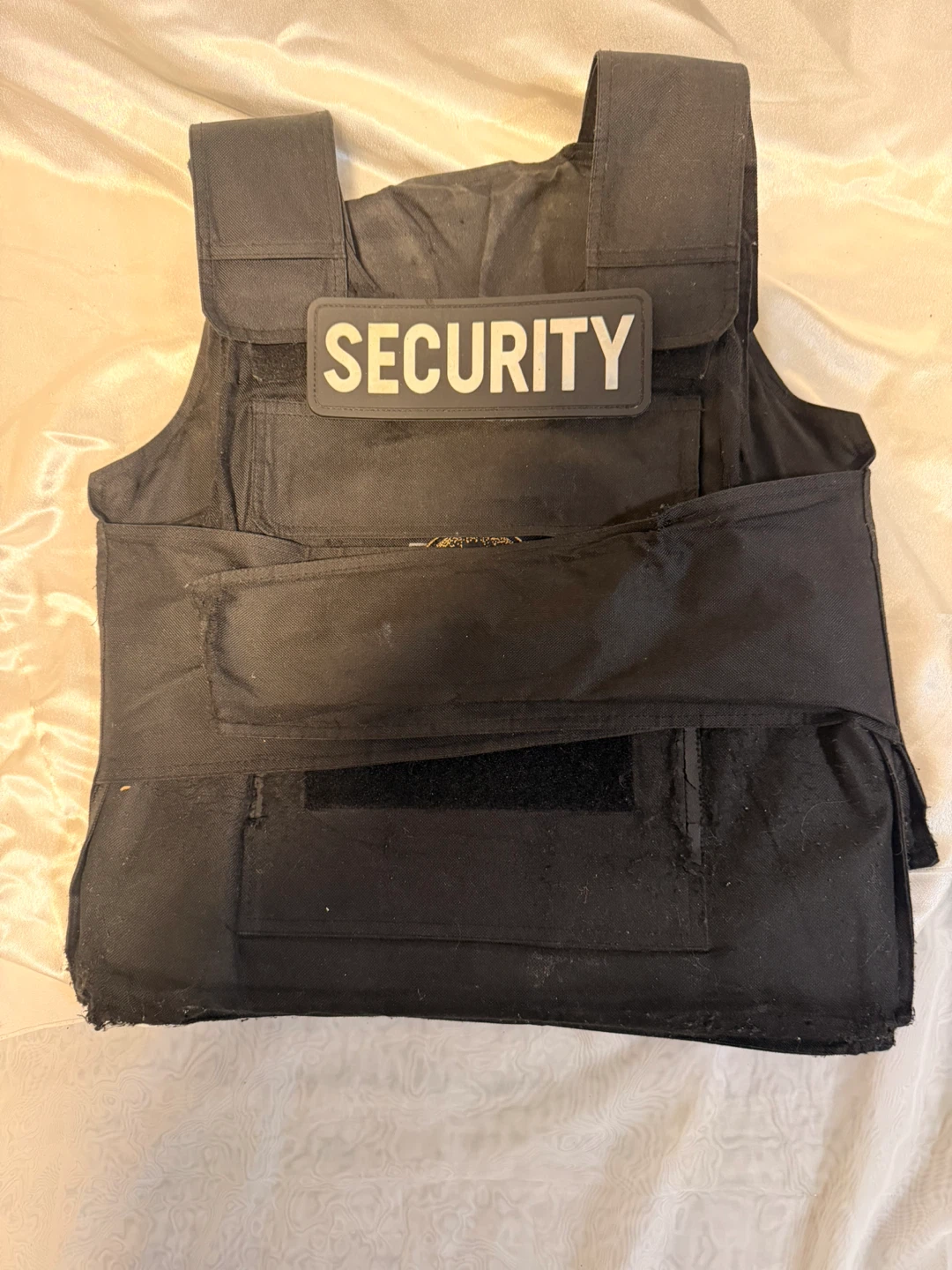 Black stab proof Security Vest