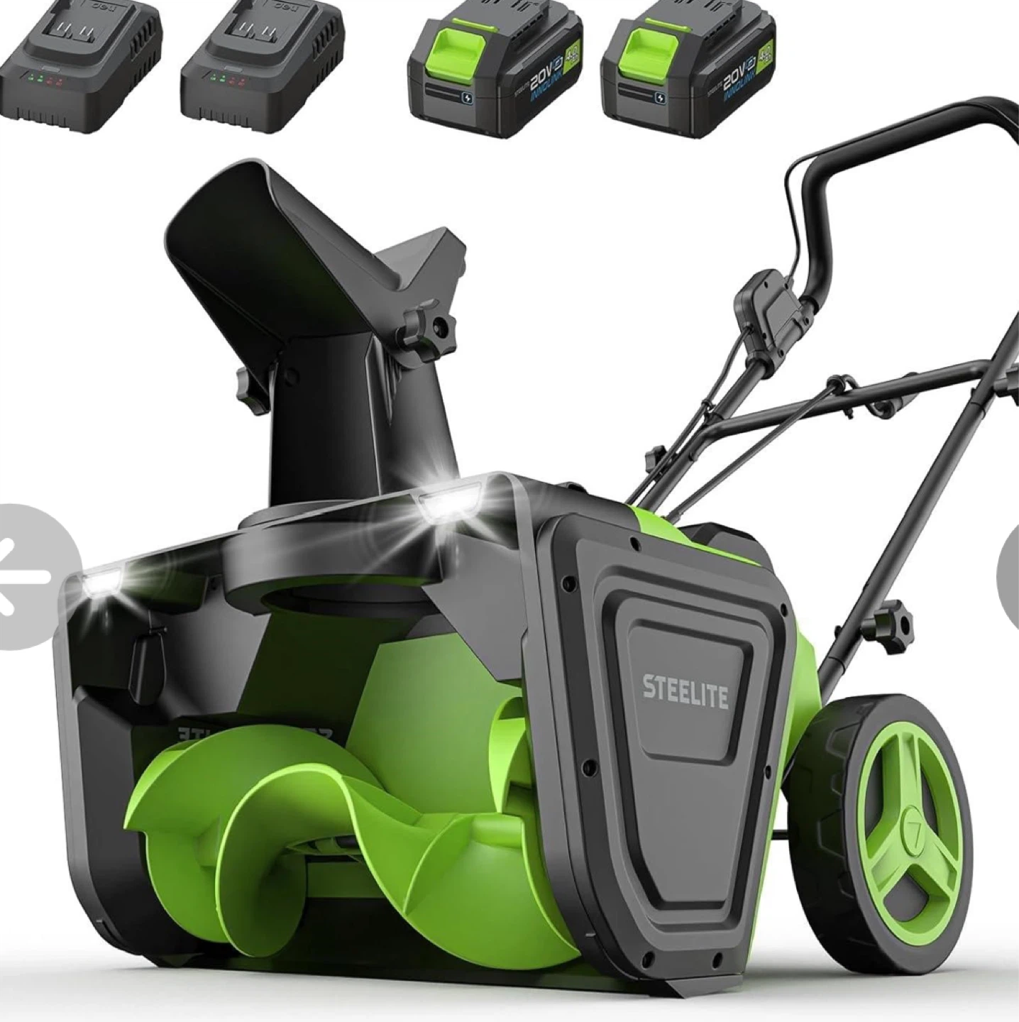 STEELITE Cordless Snow Blower