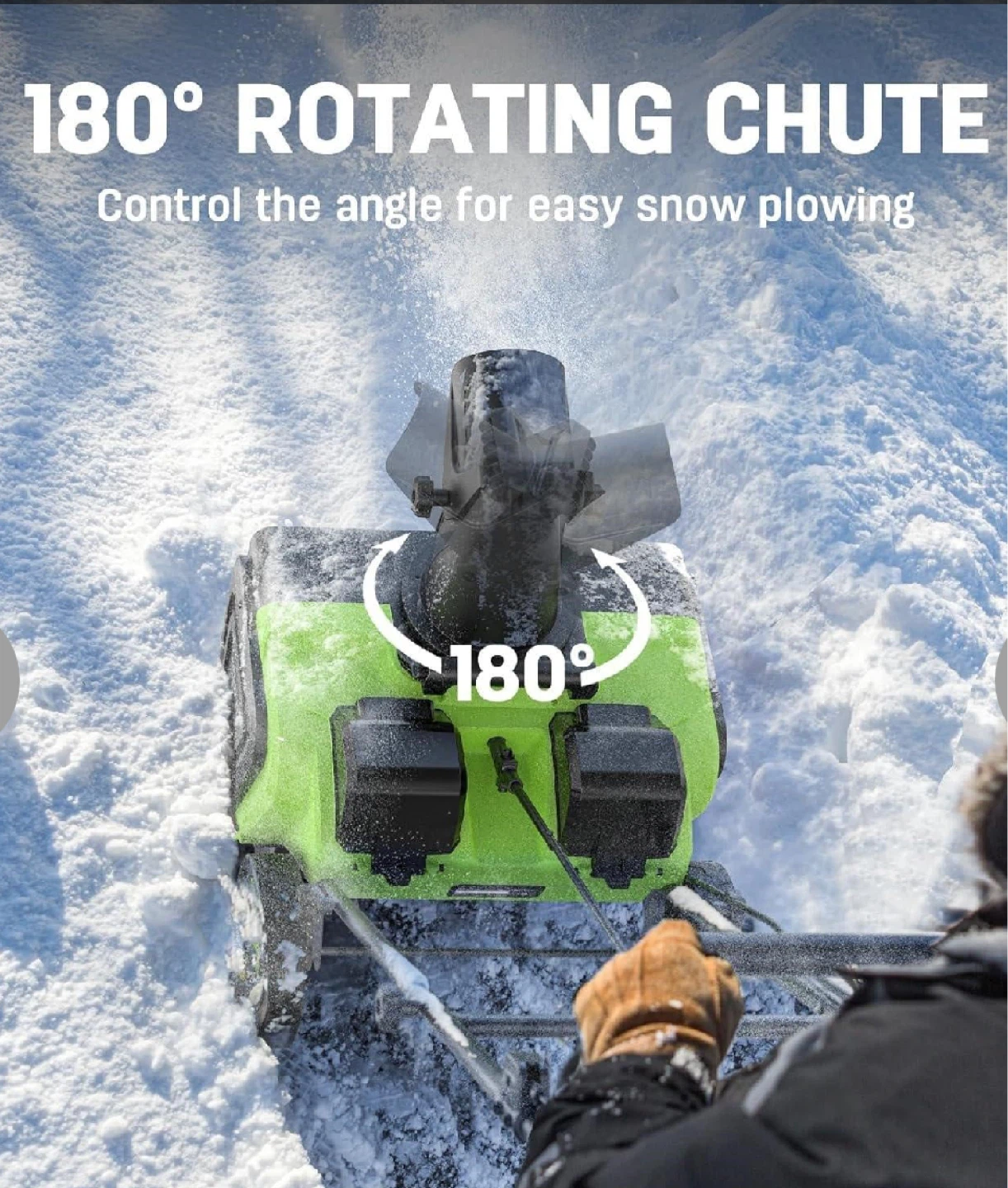 STEELITE Cordless Snow Blower - photo 2