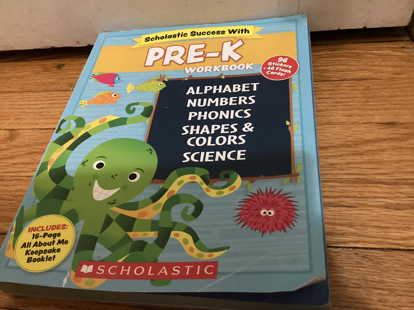 🏈 Scholastic Success With Pre-K Workbook