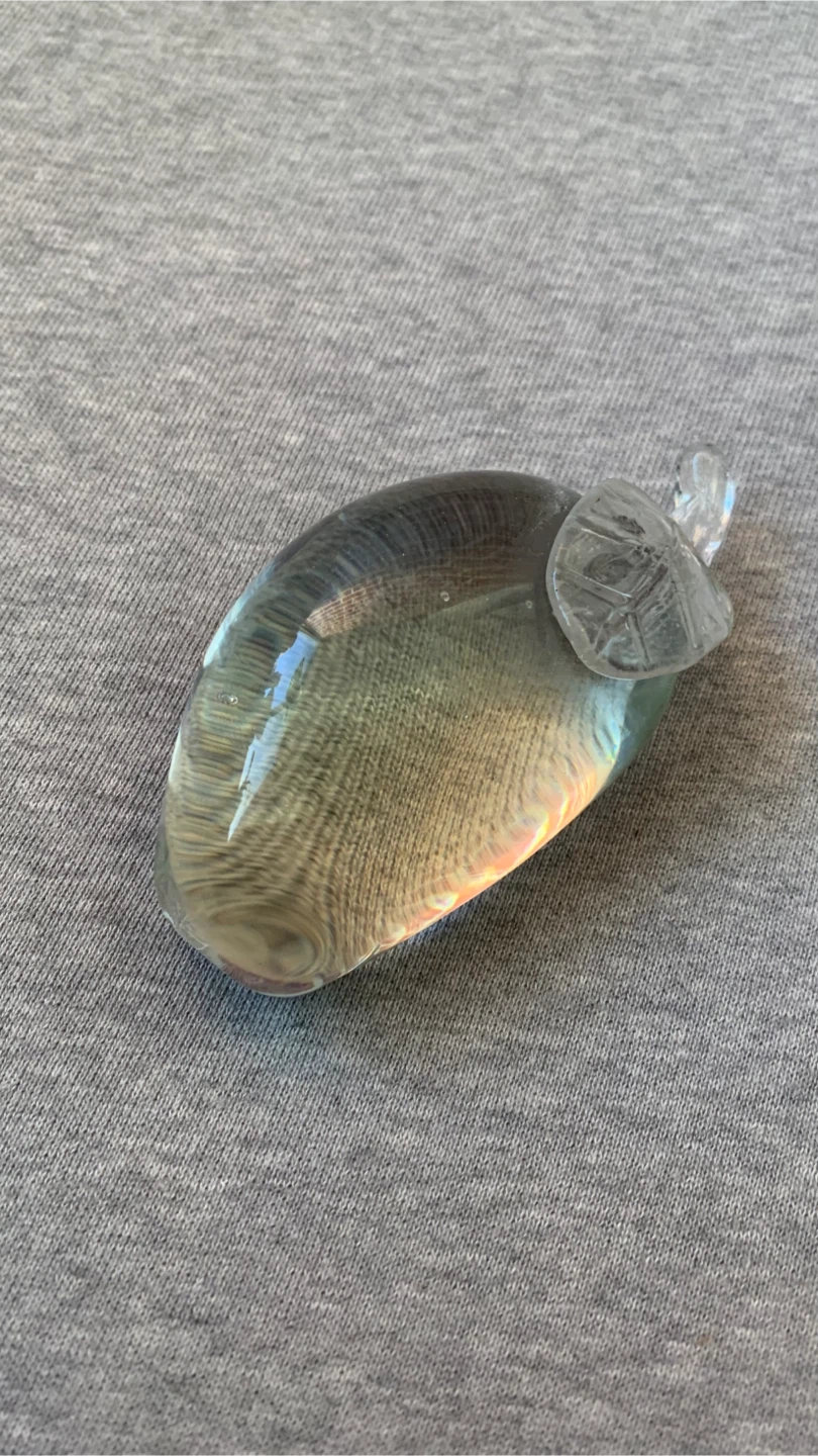 Decorative Glass Fruit Figurine / Paperweight 🏈