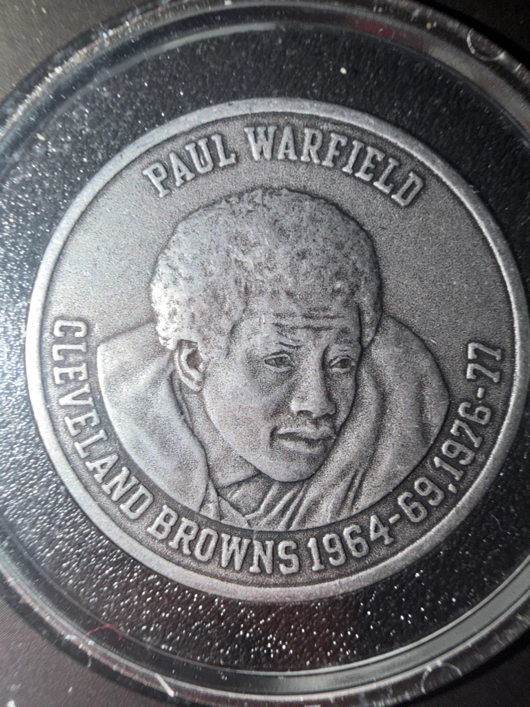 🏈Cleveland Browns 60th Anniversary Paul Warfield Coin - photo 3