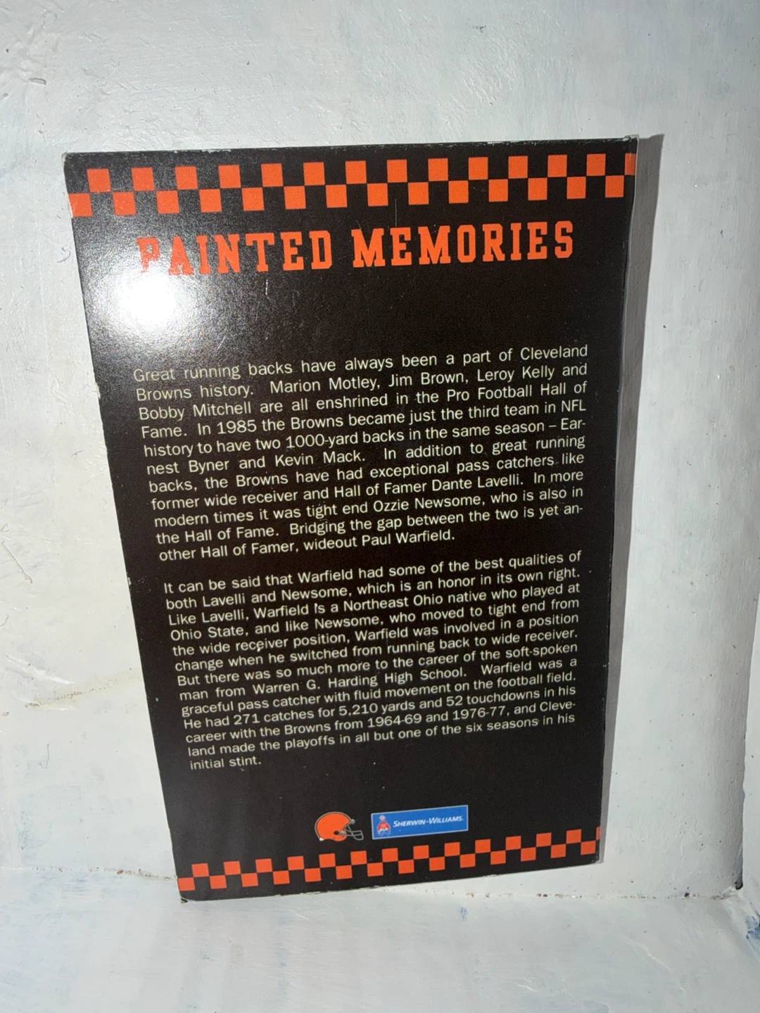 🏈Cleveland Browns 60th Anniversary Paul Warfield Coin - photo 5