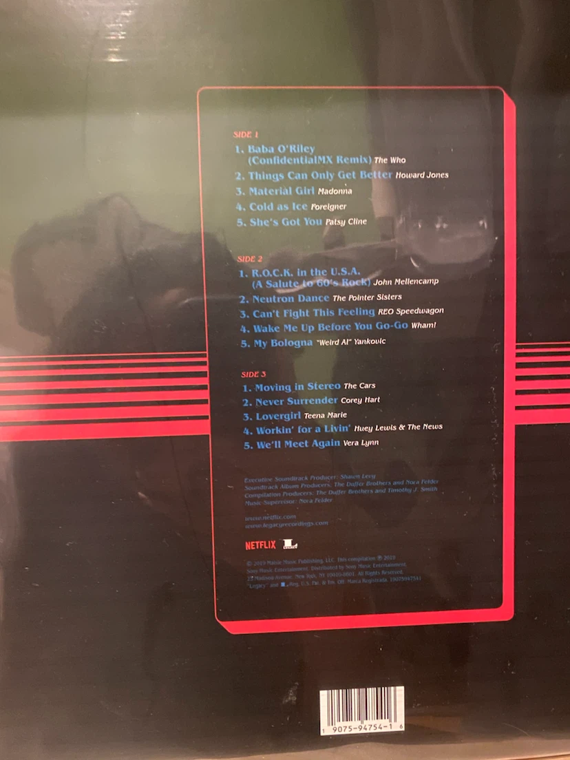 Stranger Things 3 Soundtrack Vinyl 2LP 🏈 - photo 2
