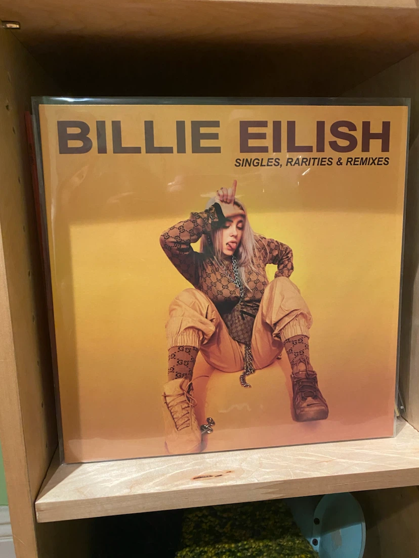 Billie Eilish - Singles, Rarities & Remixes Vinyl Record 🏈