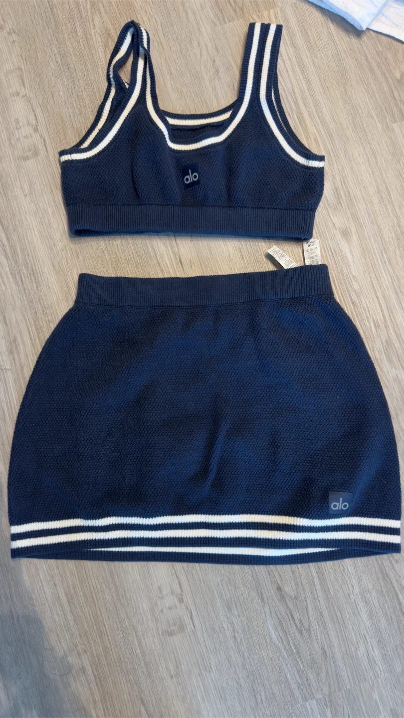 Alo Tennis Club Sweater Knit Set - photo 4