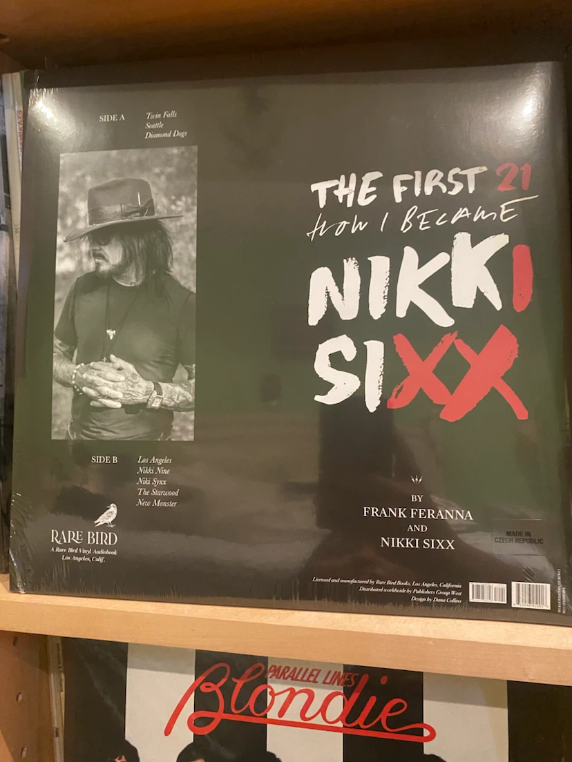 The First 21: How I Became Nikki Sixx Vinyl 🏈 - photo 2