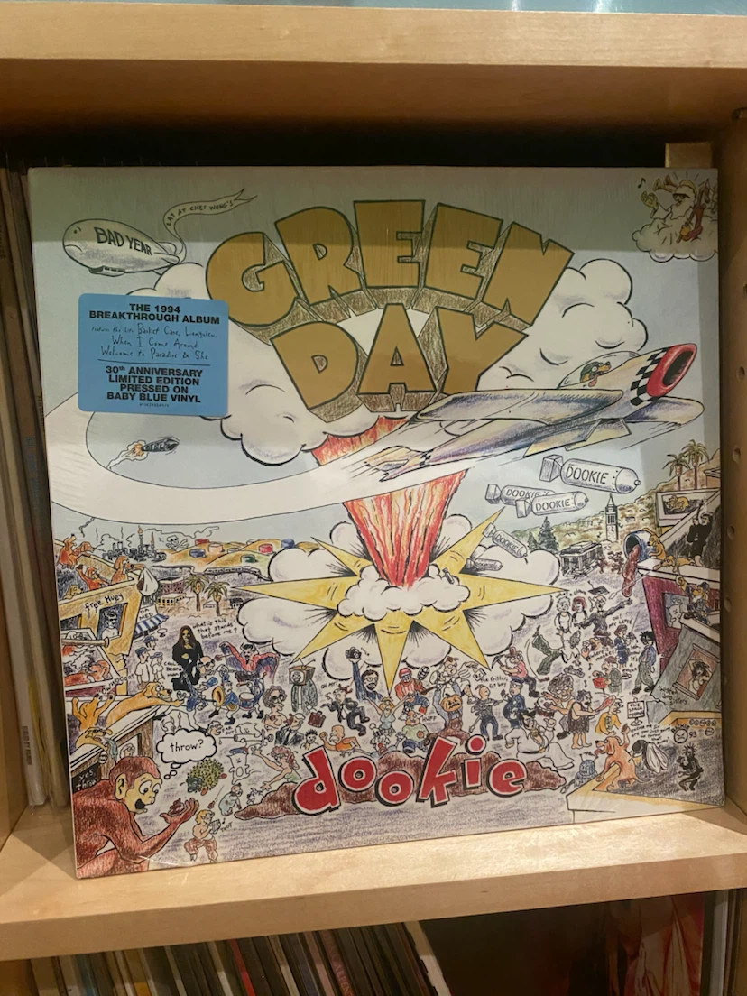 Green Day Dookie 30th Anniversary Baby Blue Vinyl 🏈
