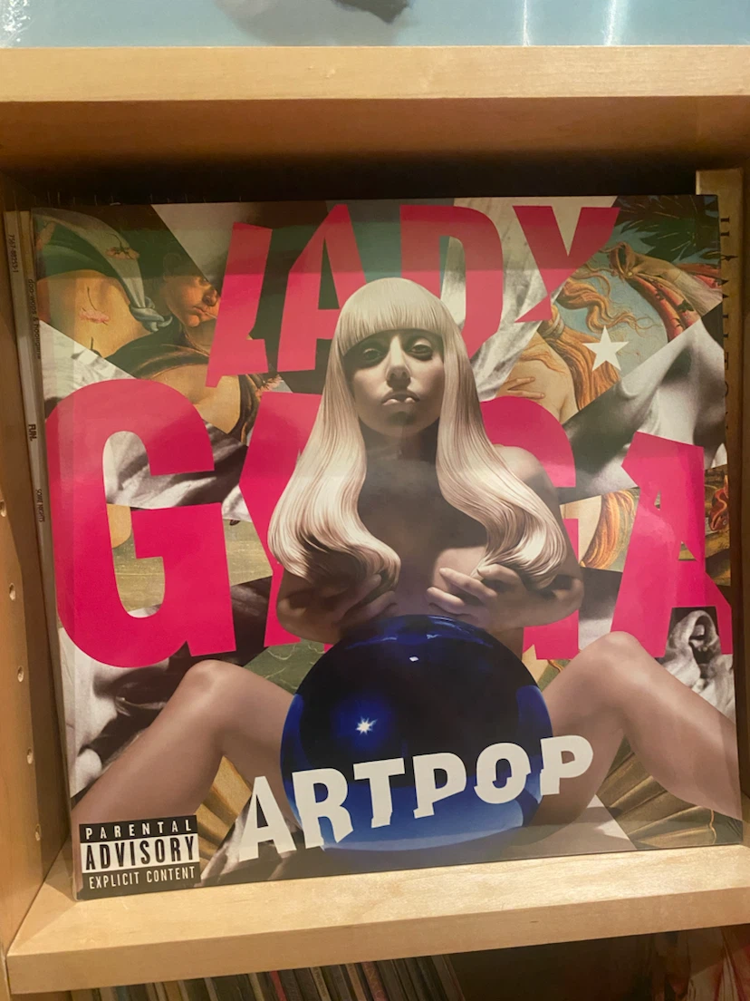 Lady Gaga ARTPOP Vinyl Record 🏈
