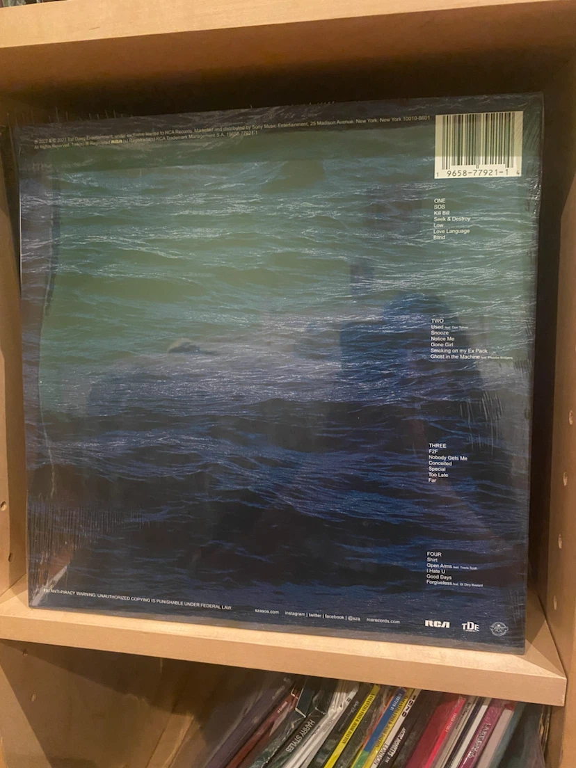 SZA SOS Vinyl Record 🏈 - photo 2