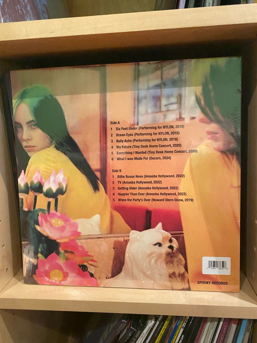 Billie Eilish Acoustic Album Vinyl Record 🏈 - photo 2