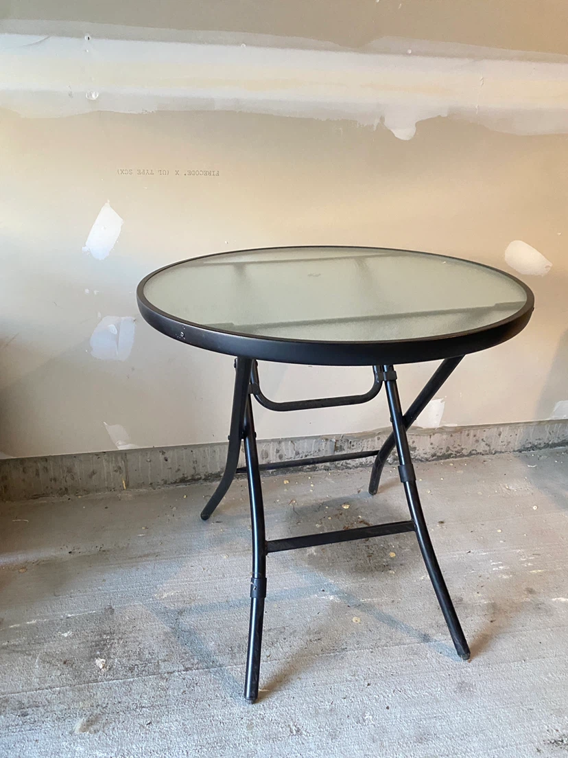 Folding Patio Set with Zero Gravity Chair