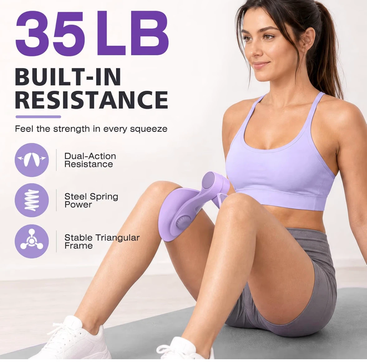Thigh and pelvic floor trainer - photo 4