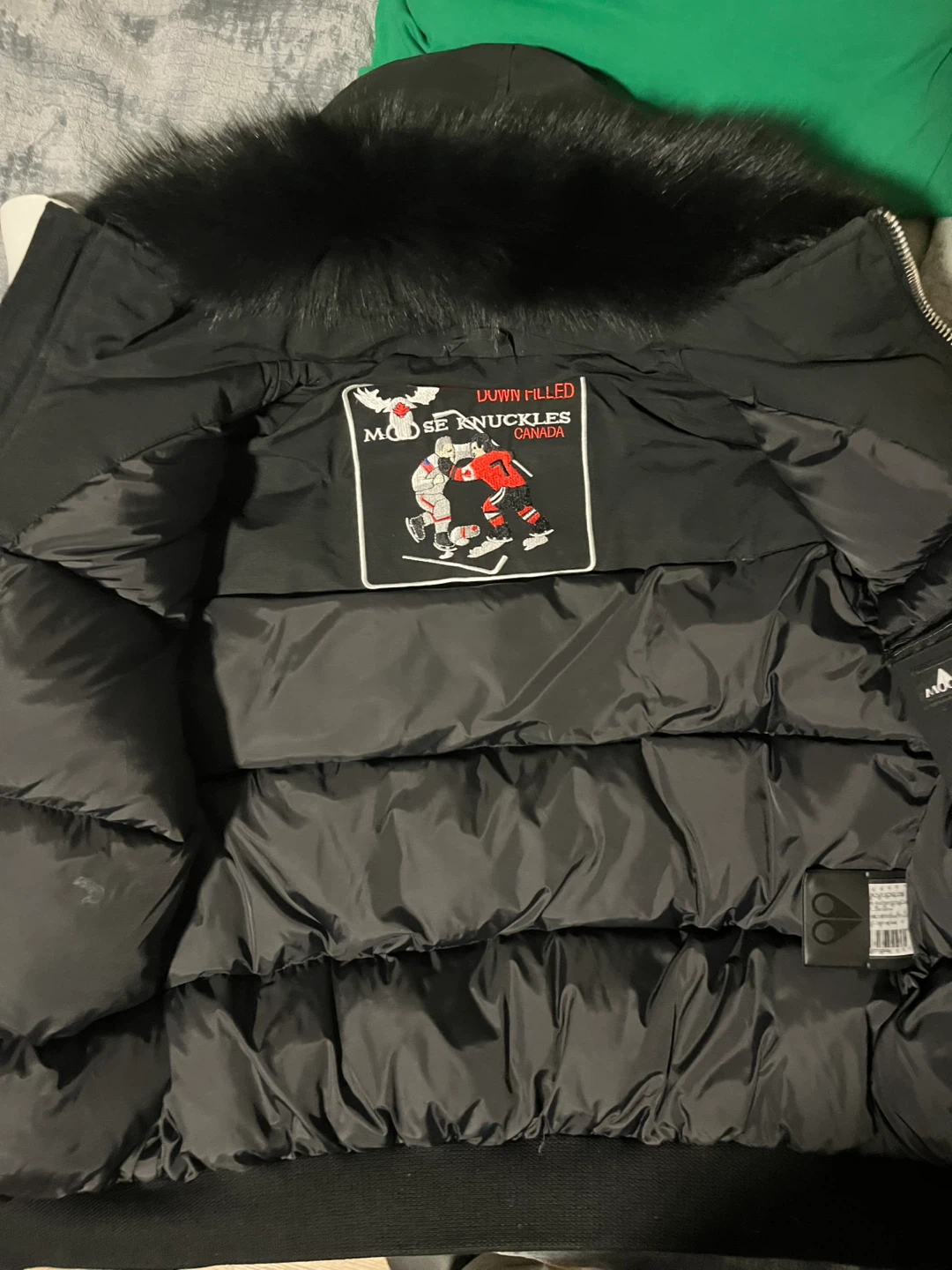 Moose knuckles bomber jacket (check all pictures ) - photo 2