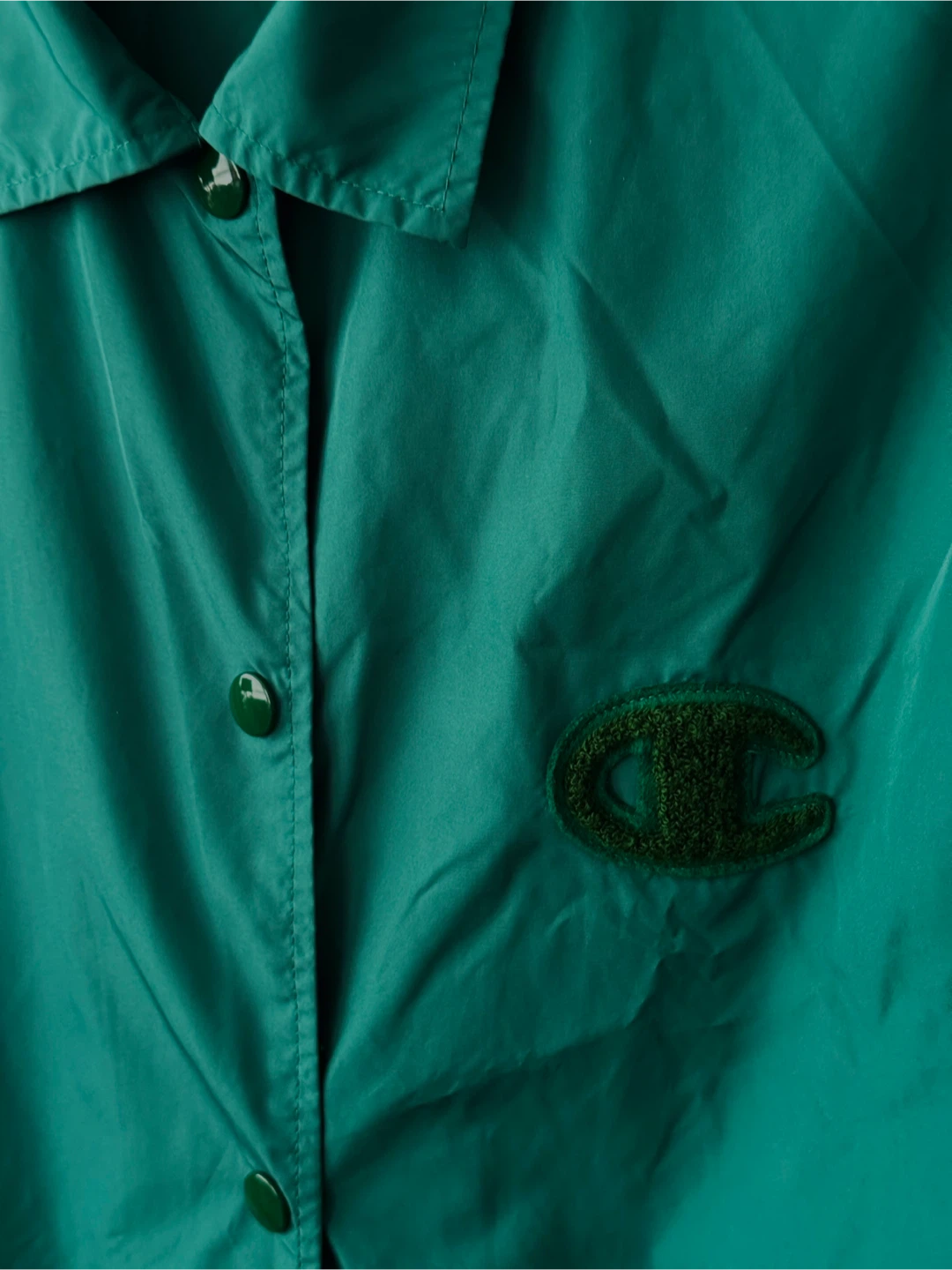 Champion Green Coach Jacket 🏈 - photo 3
