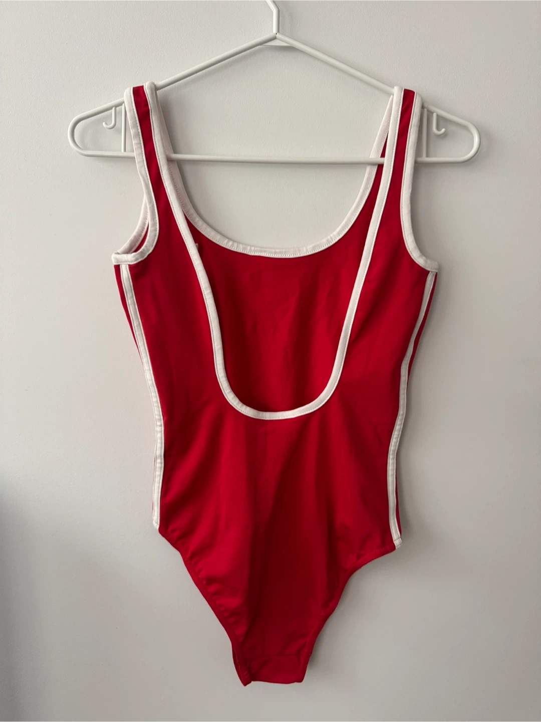 Adidas Red Bodysuit, Women’s S 🏈 - photo 2