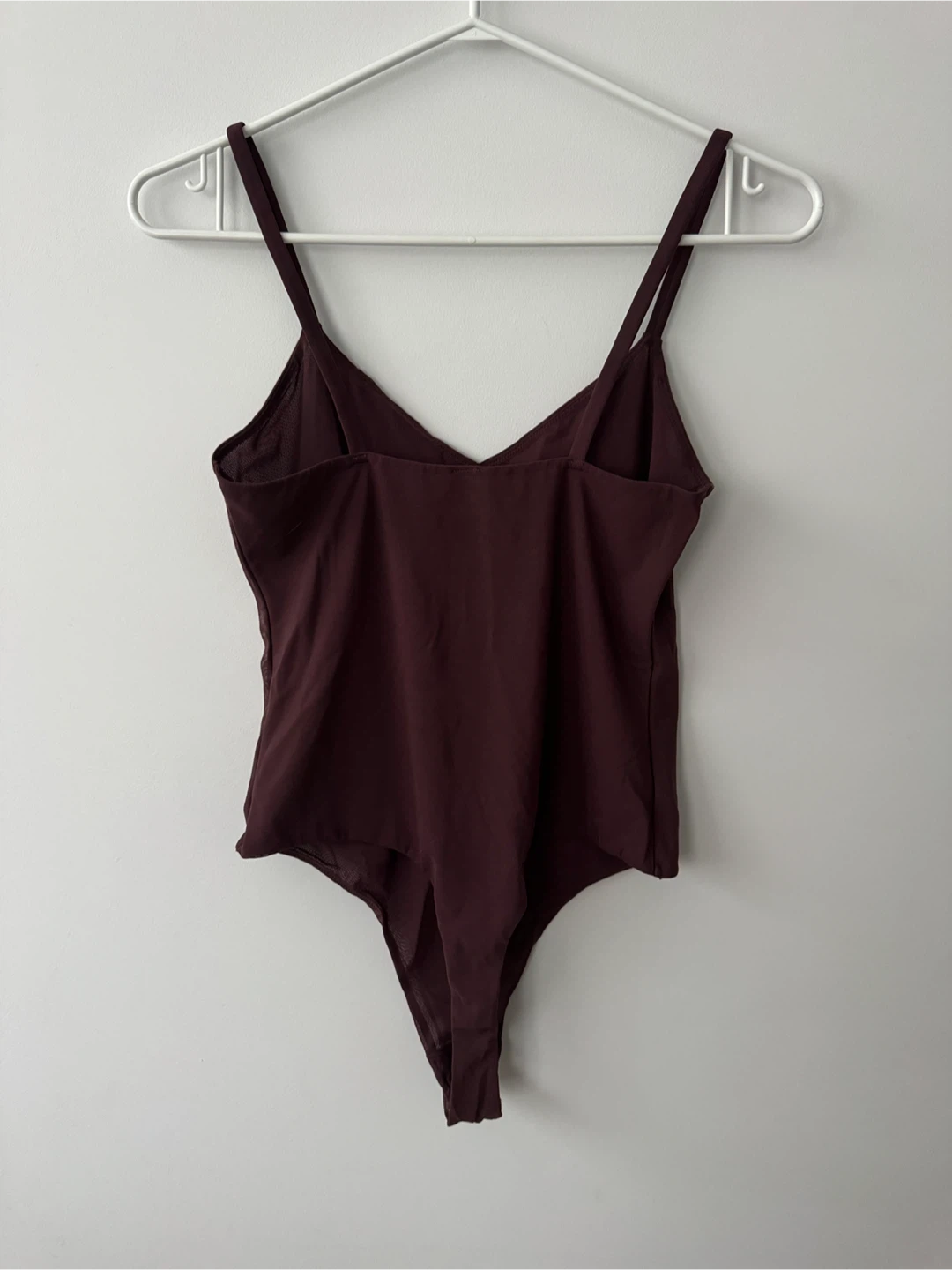 Parade Mesh Burgundy Bodysuit, Size M 🏈