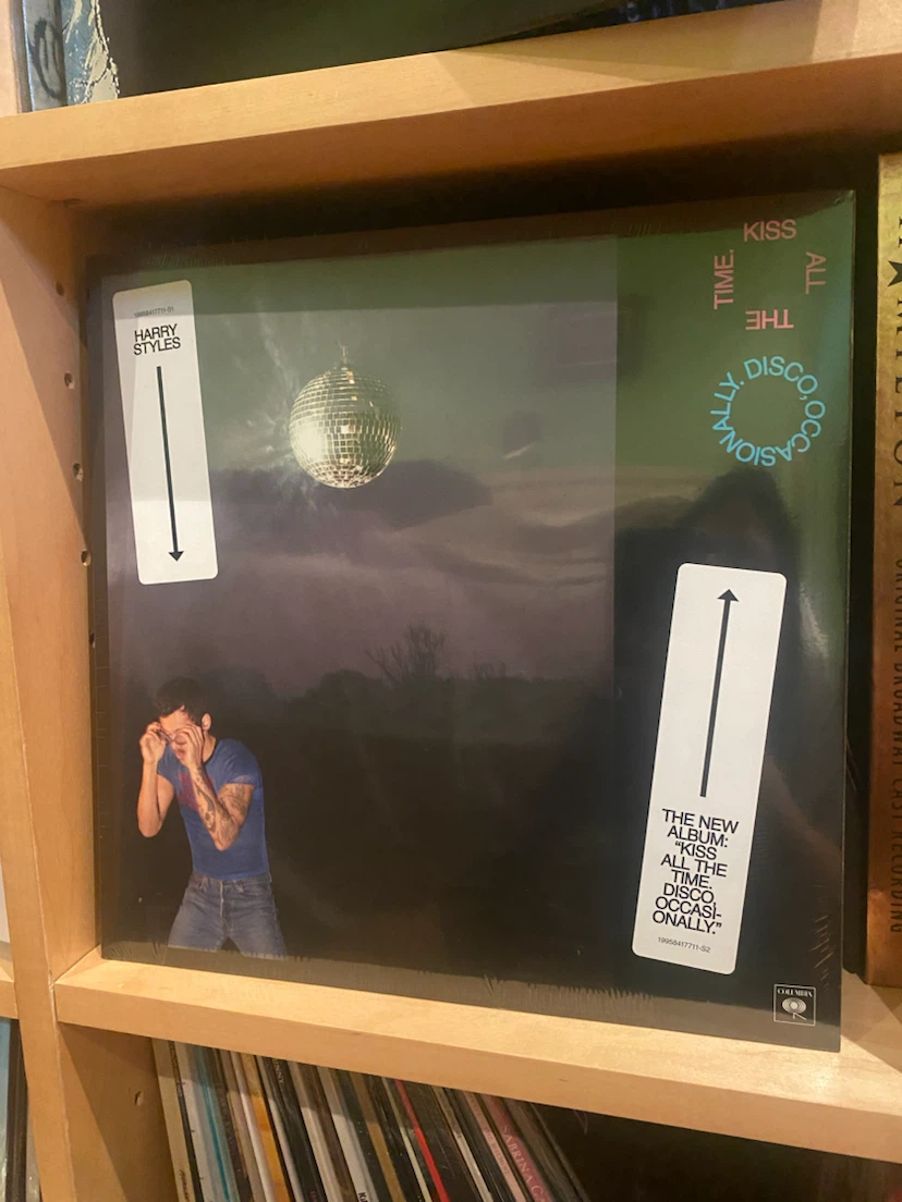 🏈Harry Styles Kiss All The Time. Disco, Occasionally. Vinyl