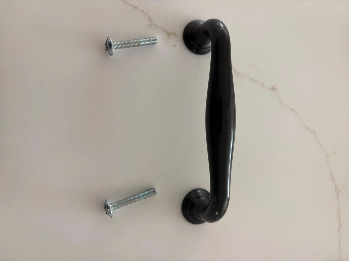 Set of 20 Black Cabinet Handles