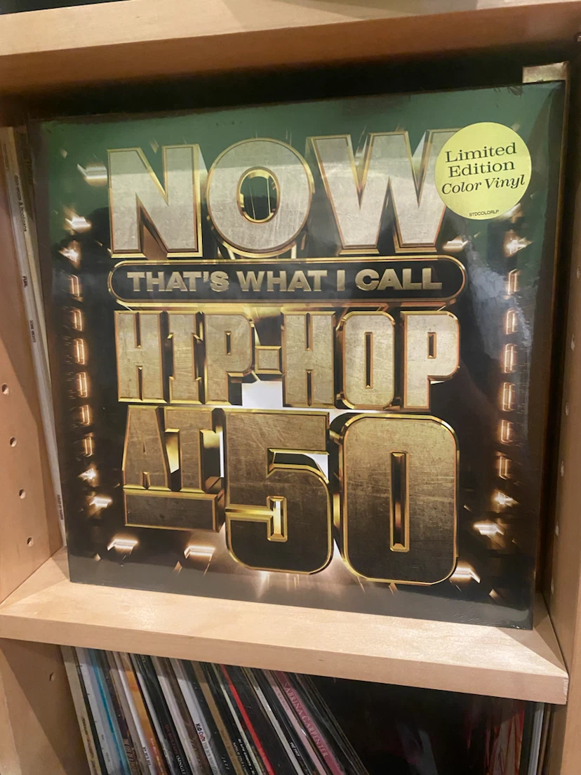 🏈 NOW That's What I Call Hip-Hop at 50 Vinyl Record