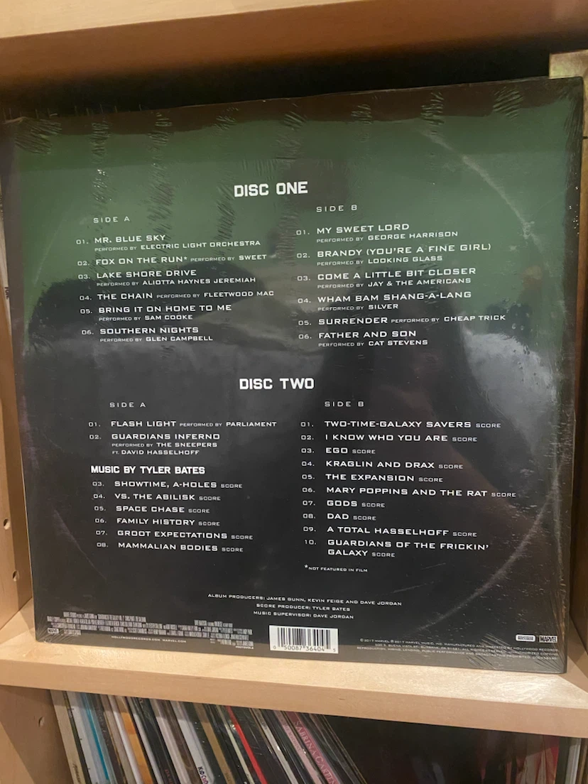🏈 Guardians of the Galaxy Vol. 2 Deluxe Vinyl Edition - photo 2