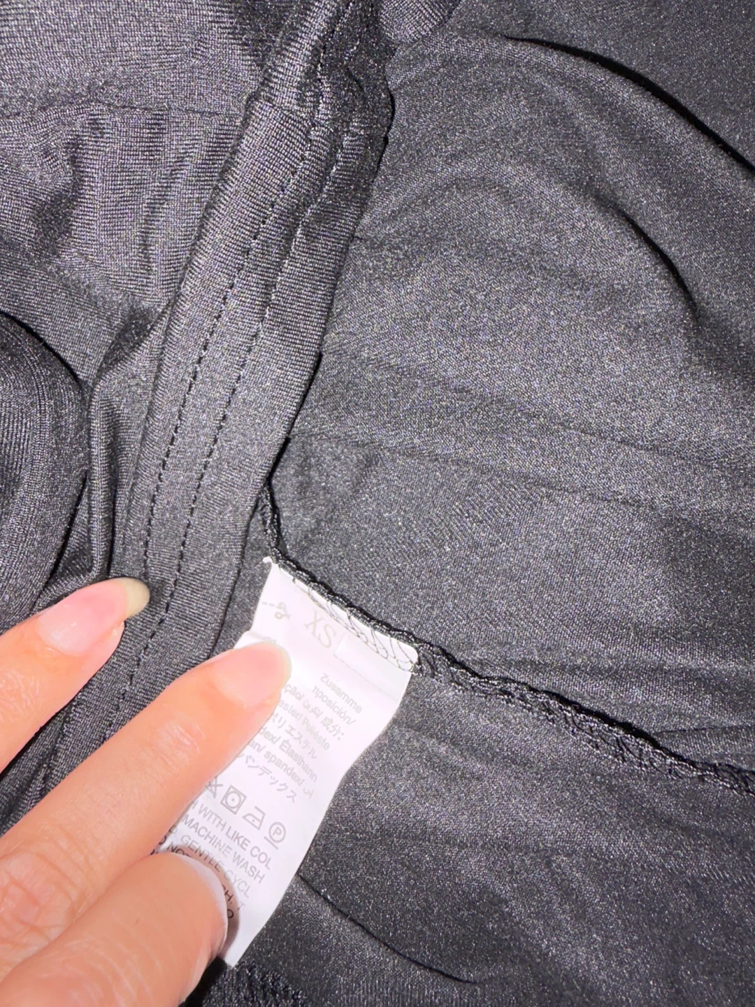Black Long Sleeve Bow Detail Top - photo 2