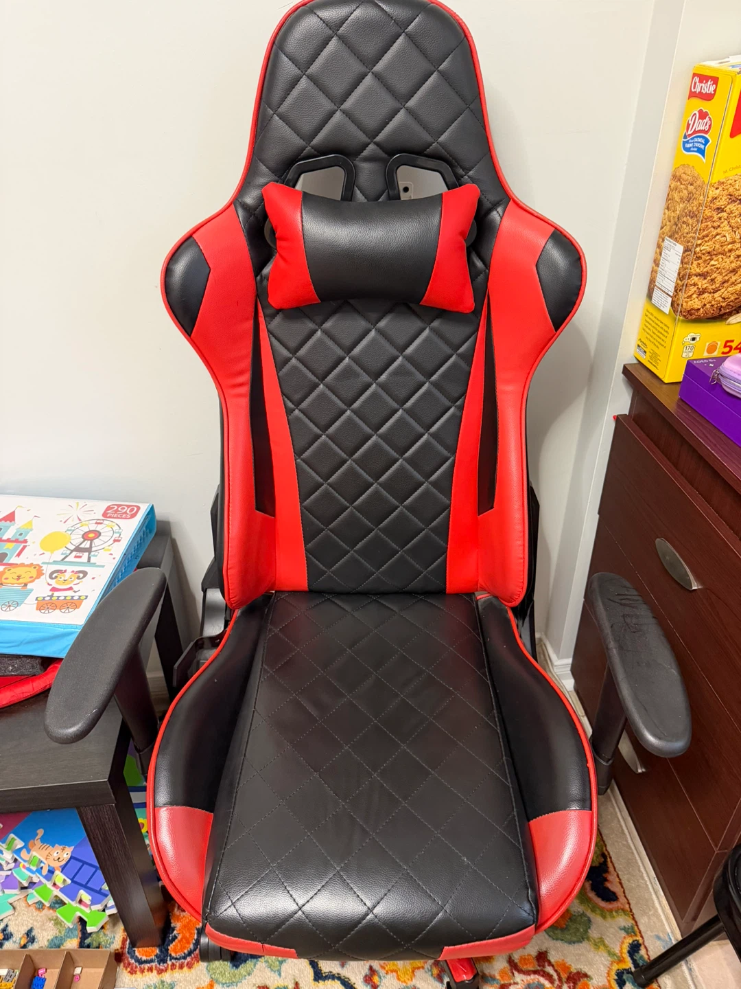 Red and Black Gaming Chair
