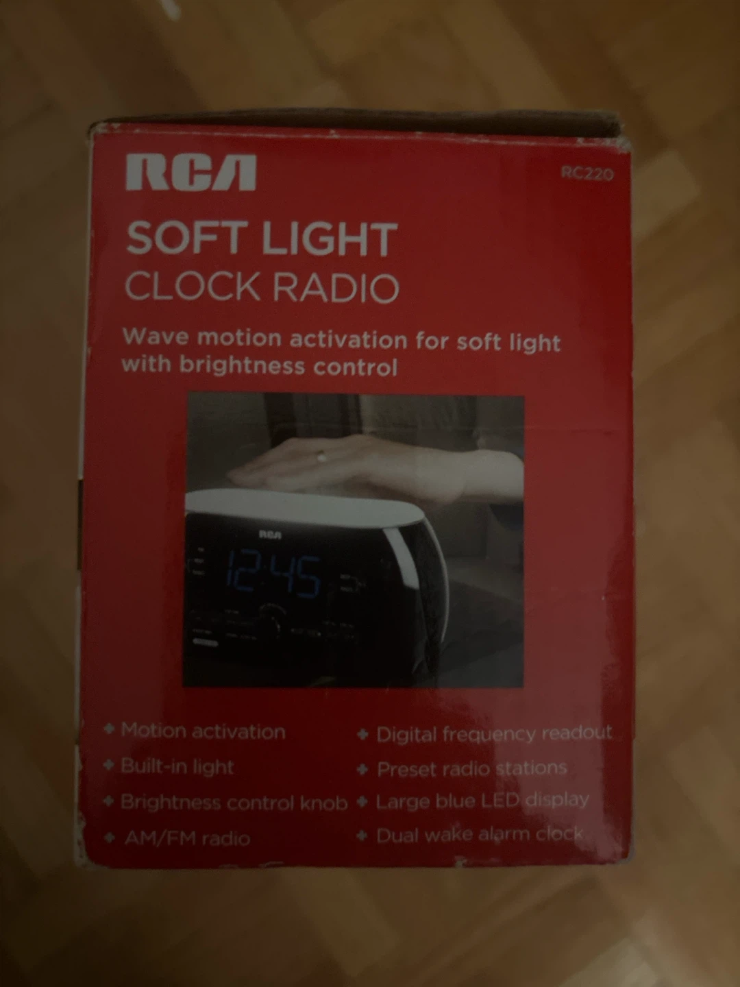 🏈 RCA Soft Light Clock Radio RC220 - photo 5