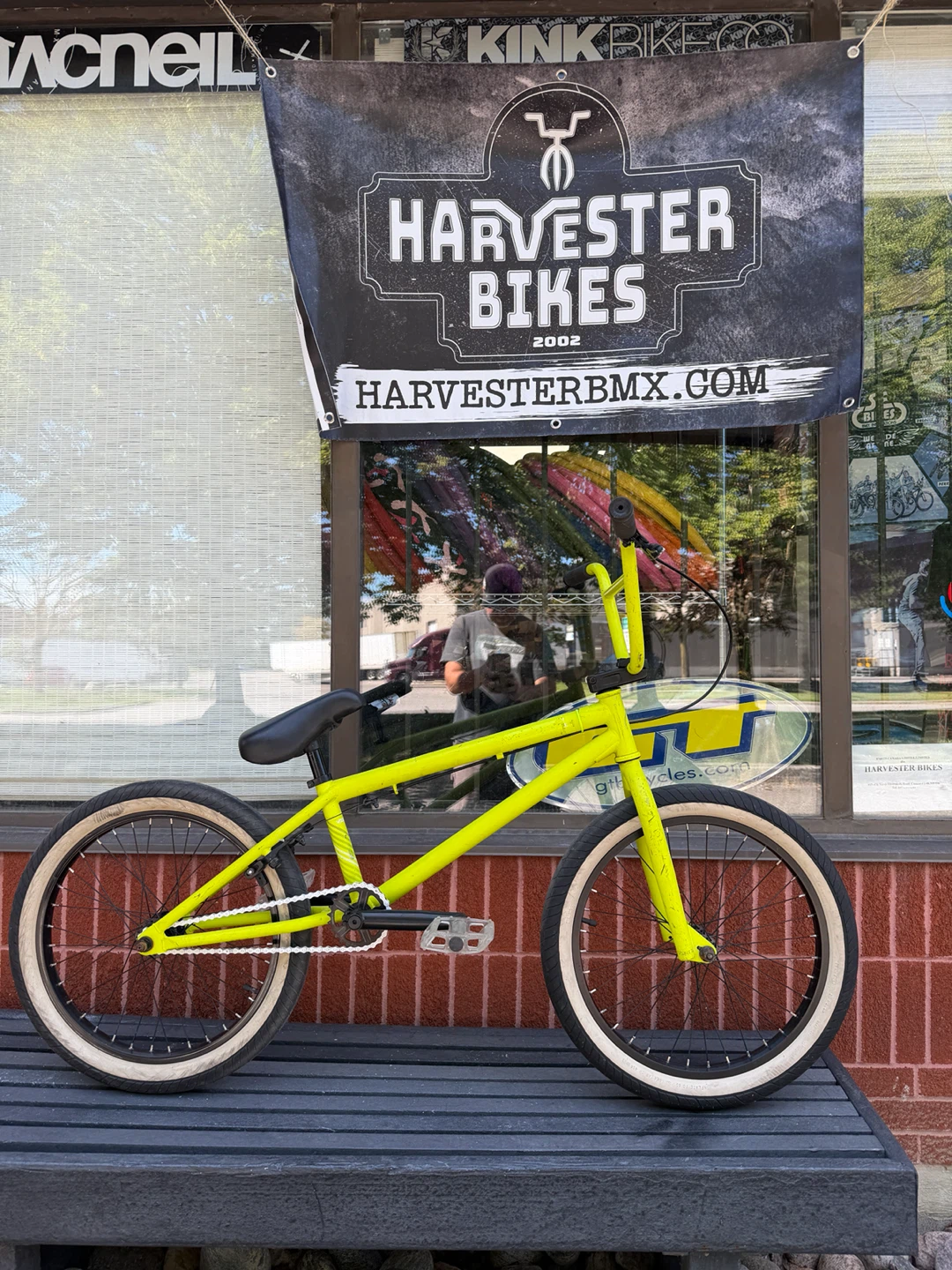 Verde Cadet Neon Yellow BMX Freestyle Bike - photo 2