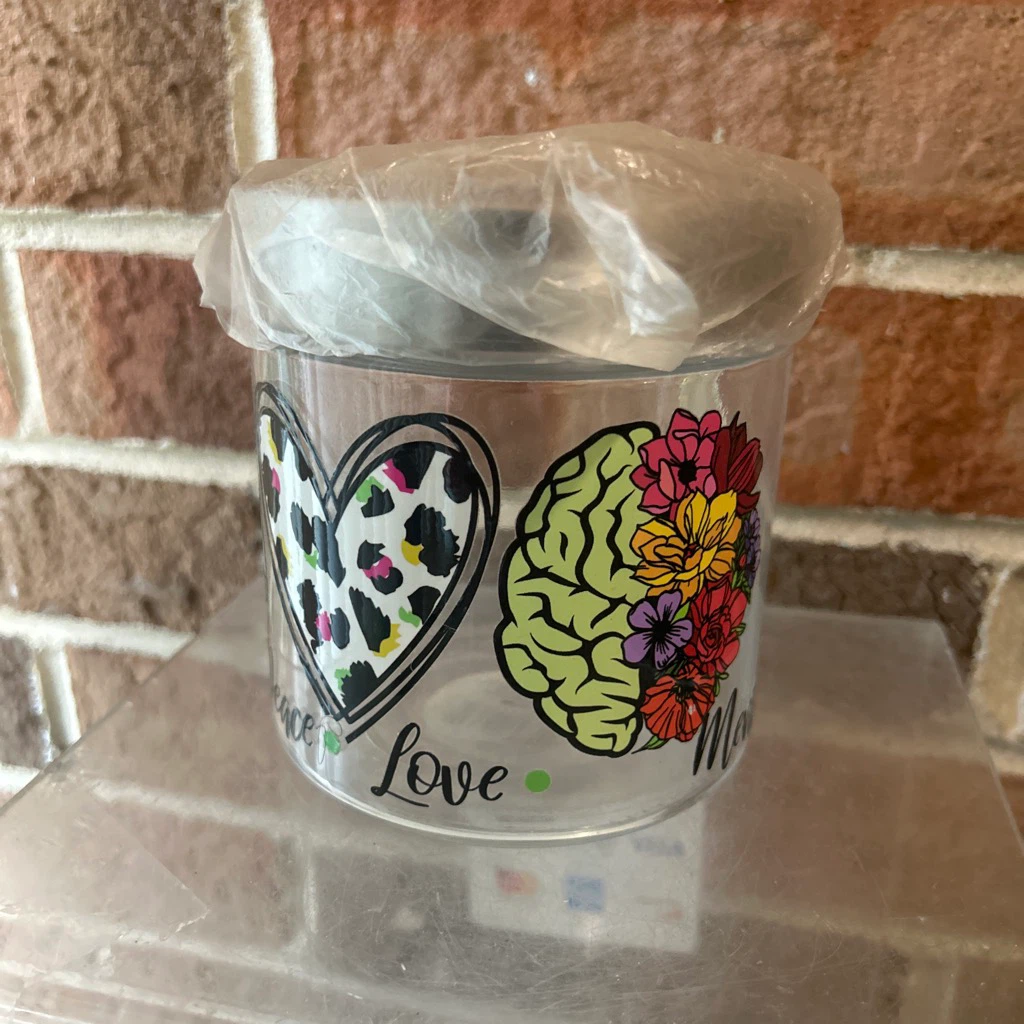 Mental Health Awareness 🏈 Storage Jar - photo 2