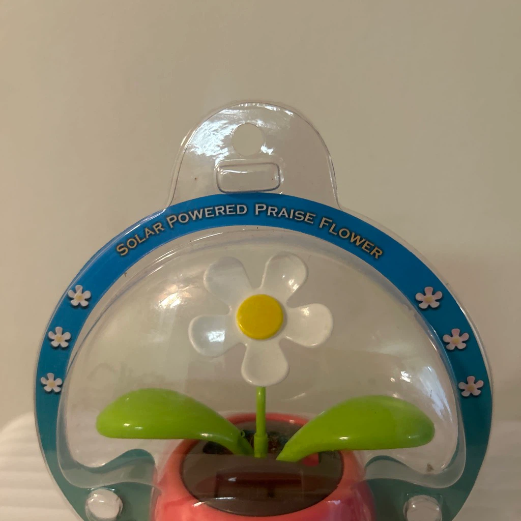 Solar Powered Praise Flower 🏈 Desk Decor - photo 2