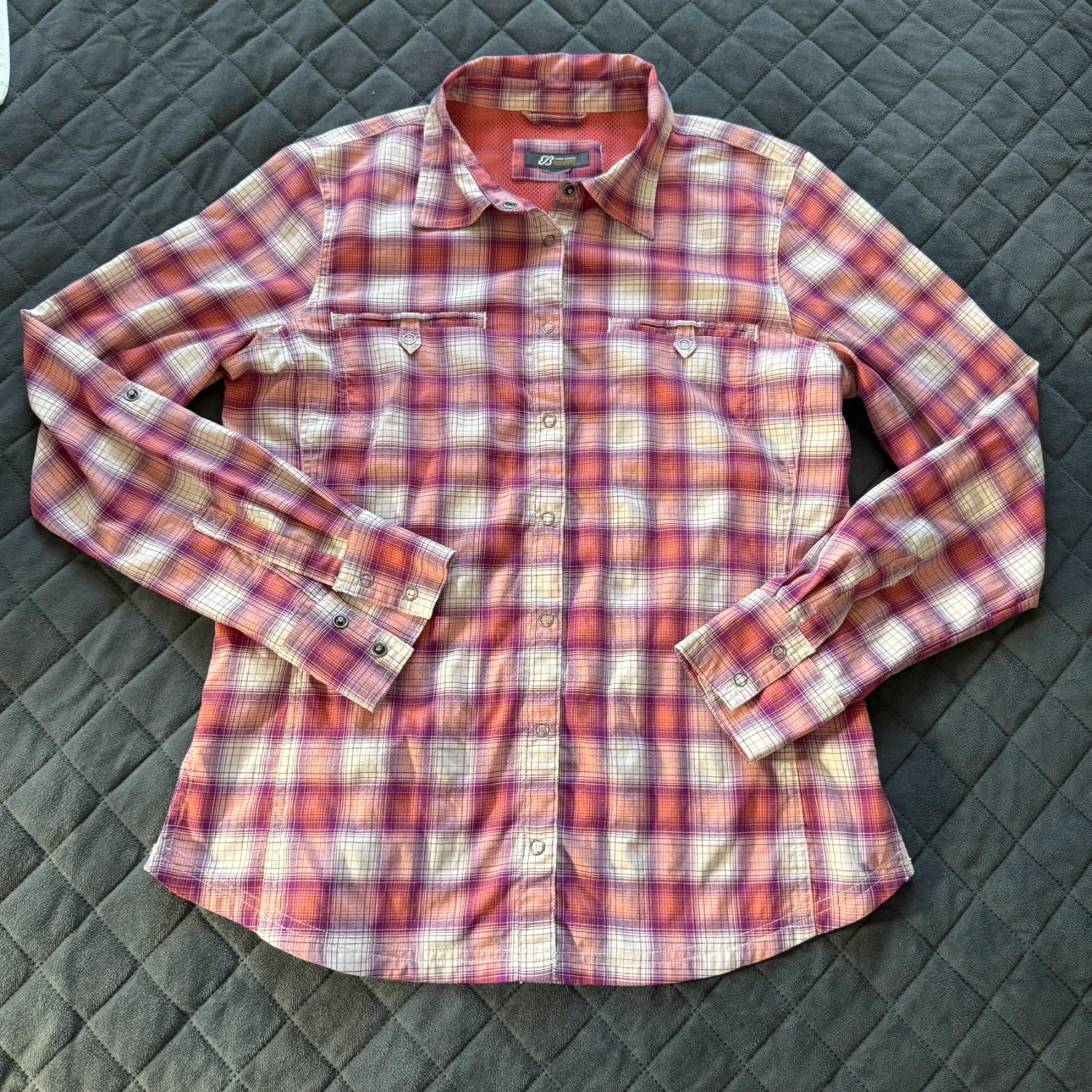 Eddie Bauer Sport Plaid Shirt