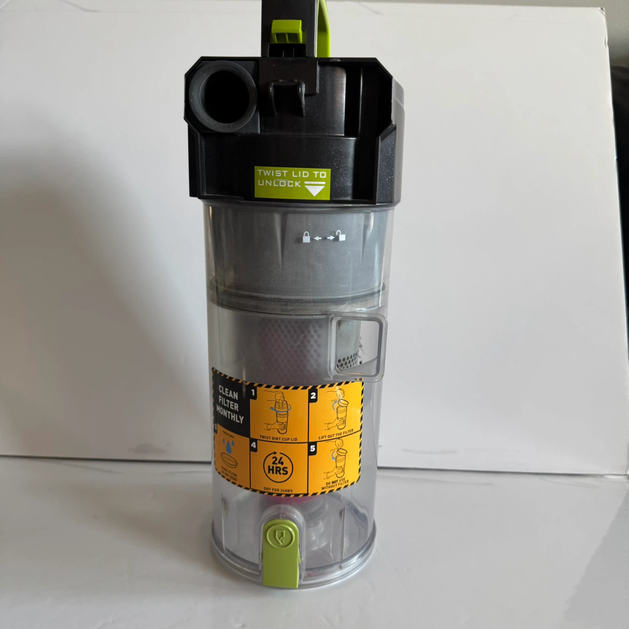 Hoover Steerable UH72400 Dirt Dust Bin Cup 440004067 Parts - photo 3