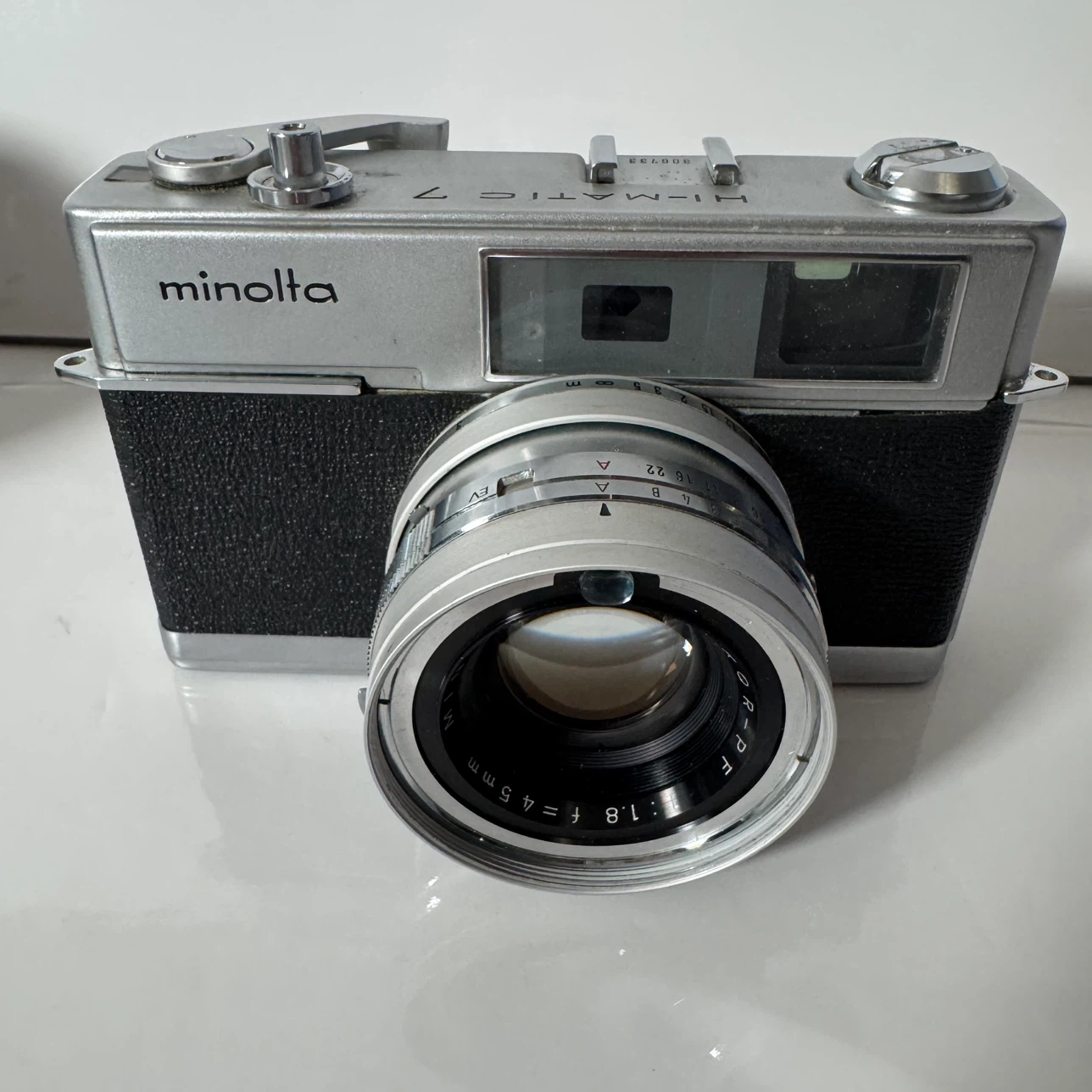 Minolta Hi-Matic 7 Film Camera AS IS * READ