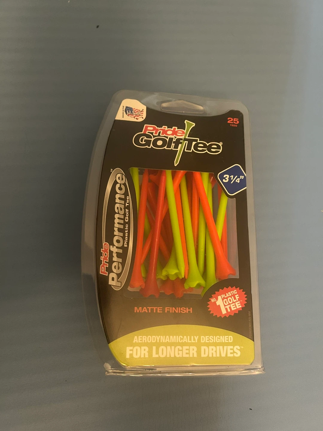 Pride Performance 🏈 Plastic Golf Tees 25 Pack