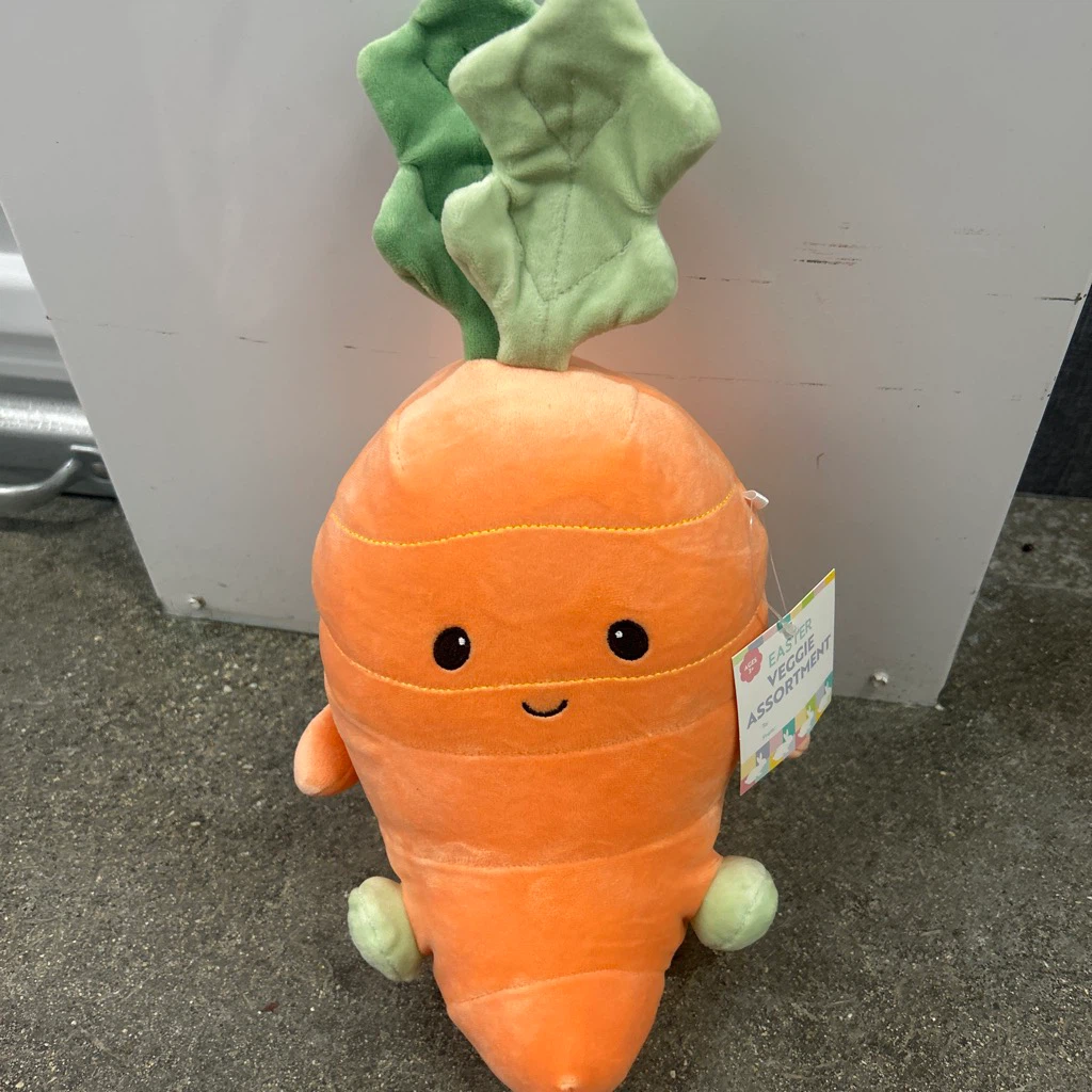 Easter Veggie Carrot Plush Toy 🏈