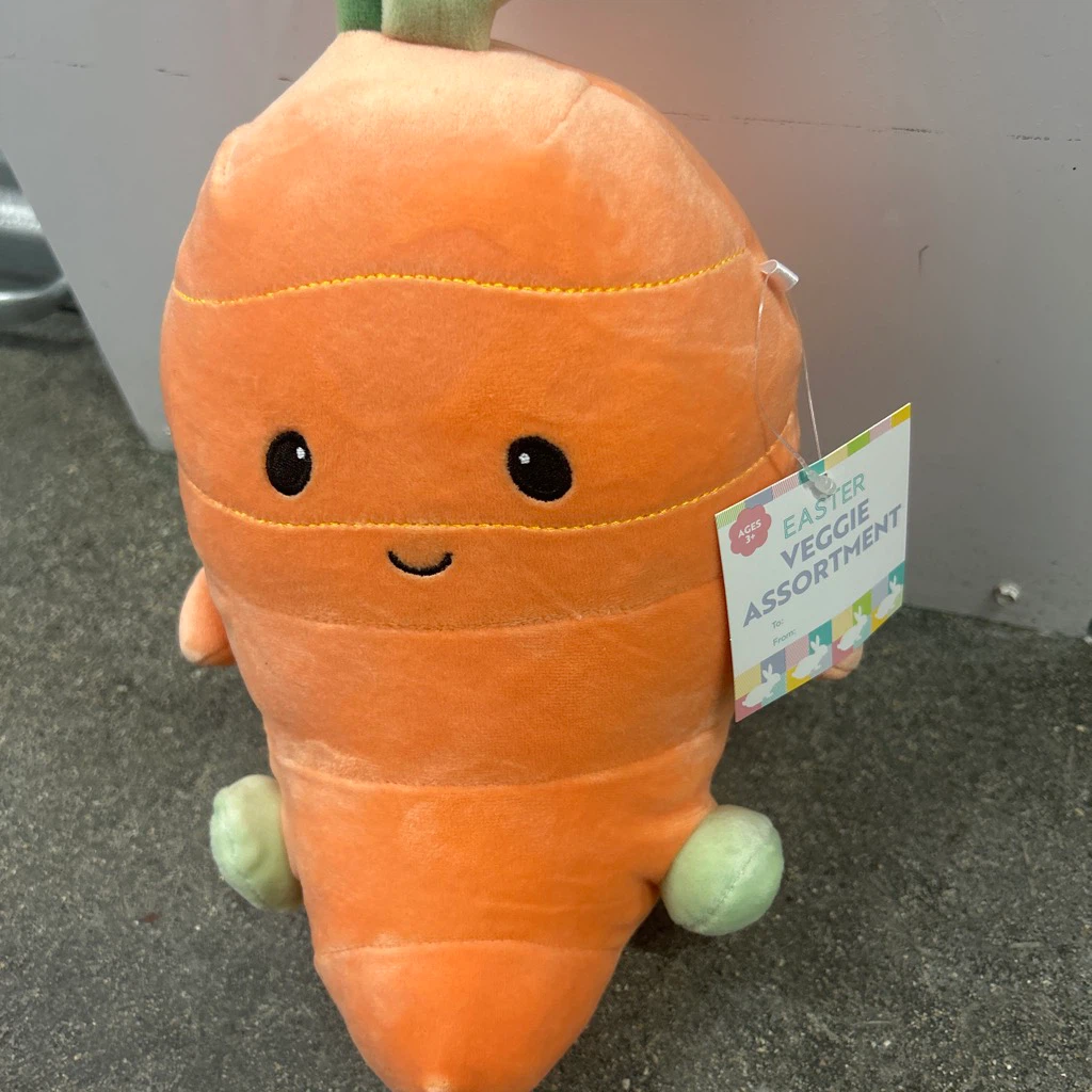Easter Veggie Carrot Plush Toy 🏈 - photo 2