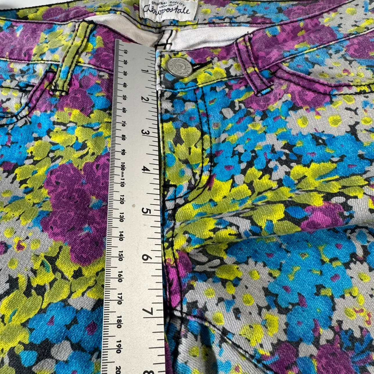 Aeropostale Floral Print Jeans waist 28" - photo 4