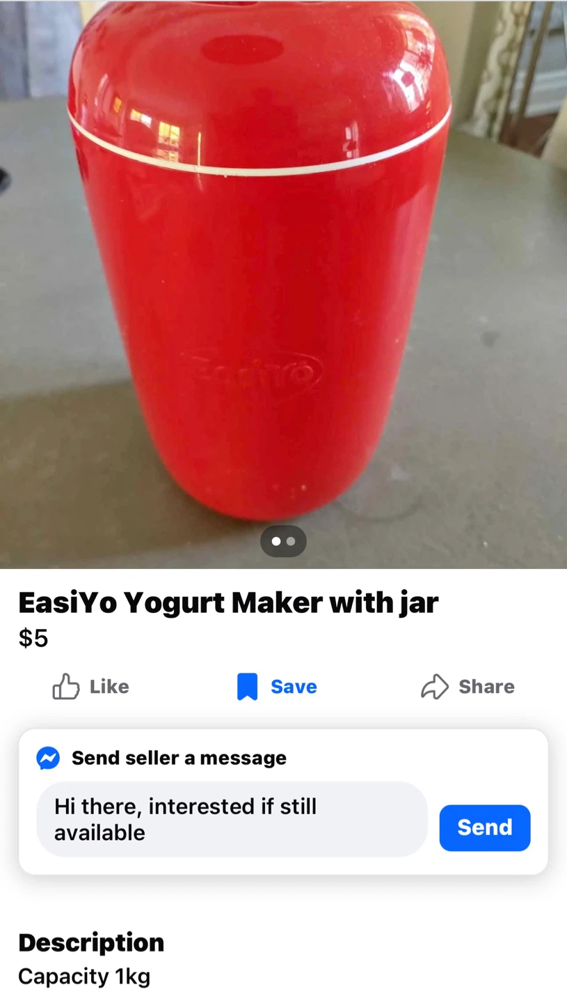 🏈EasiYo Yogurt Maker - photo 2