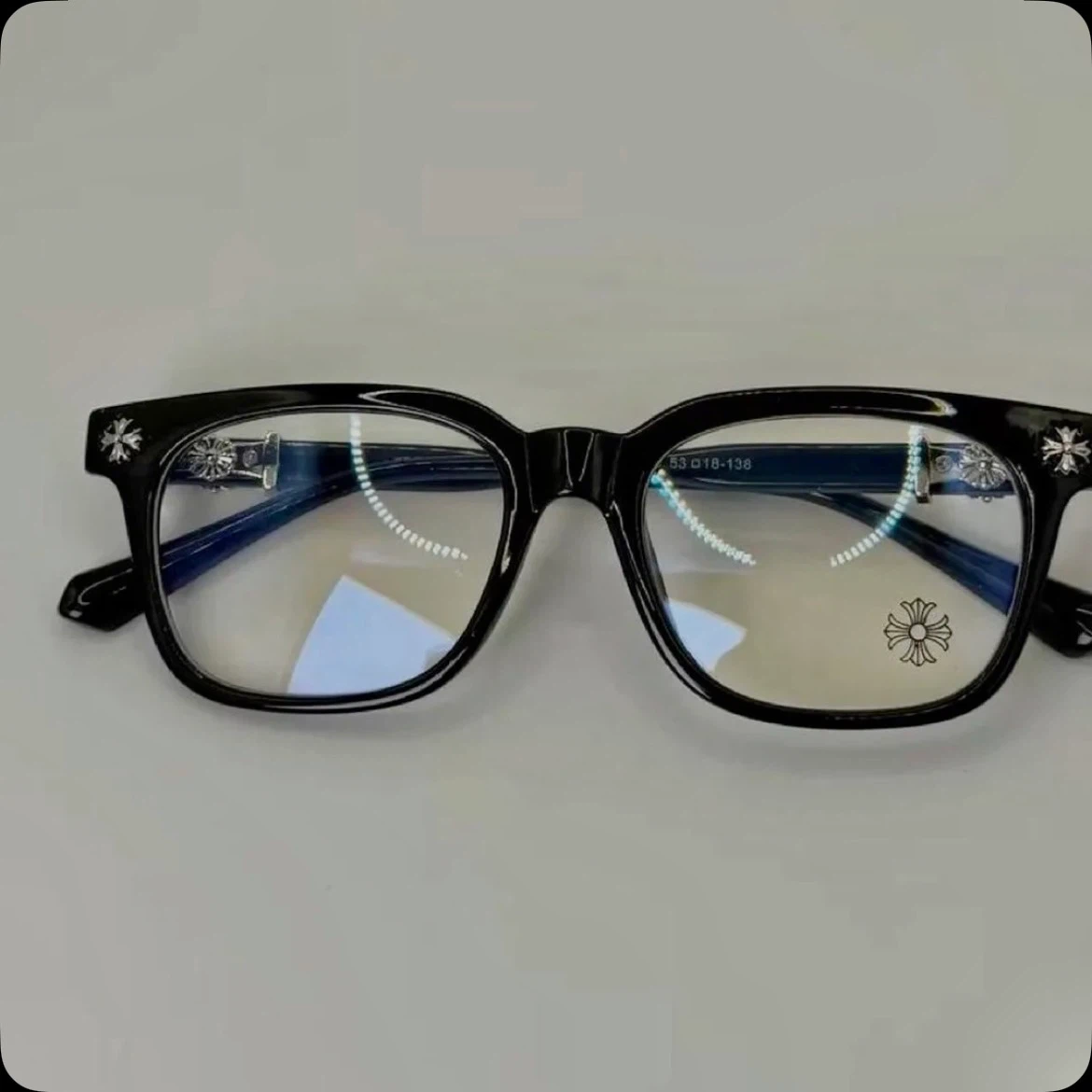 Chrome Hearts Transparent Glasses