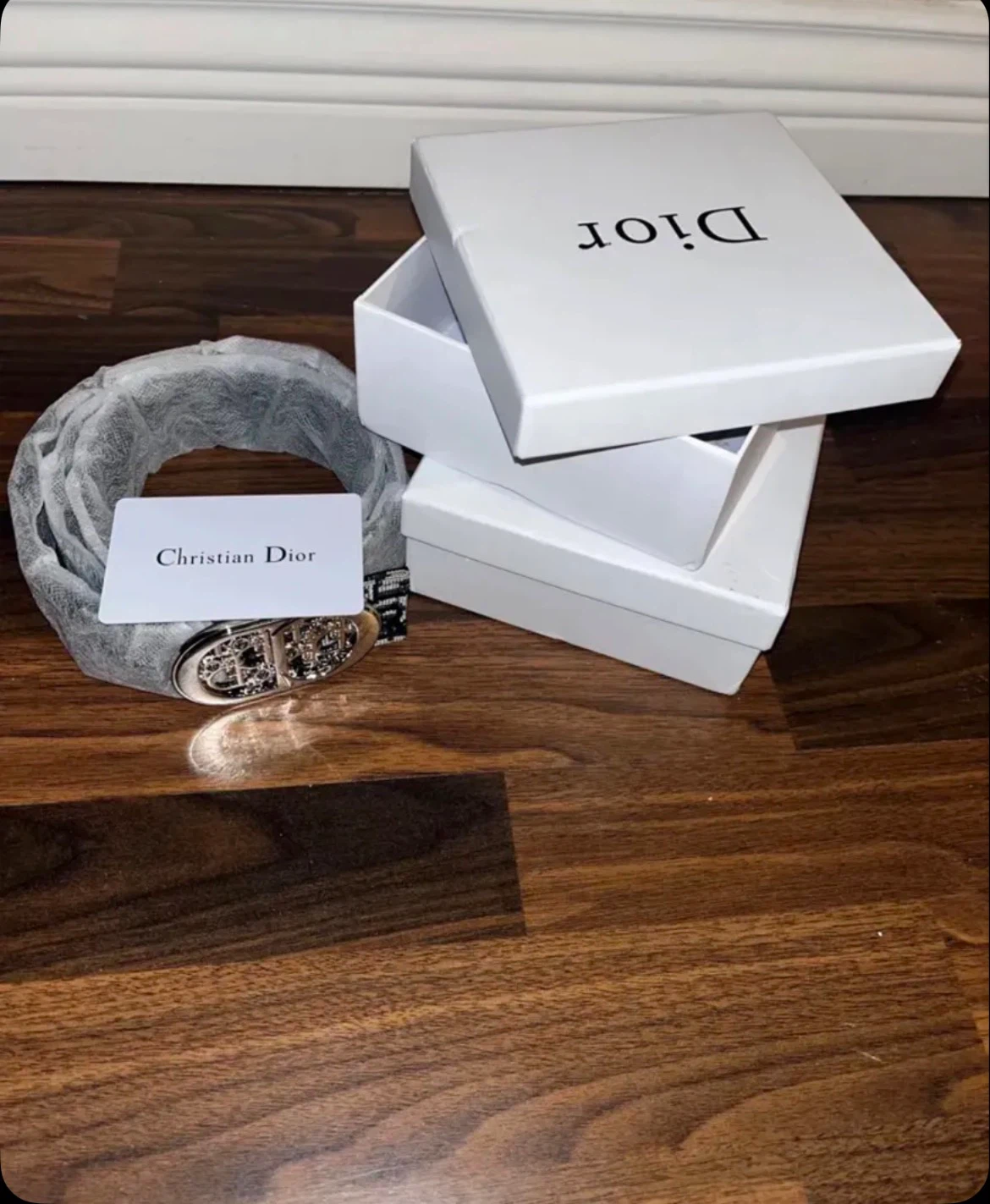 Christian Dior Belt with Box