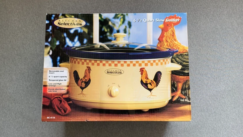 Kitchen Selectives 6 1/2 Quart Slow Cooker BNIB 🏈