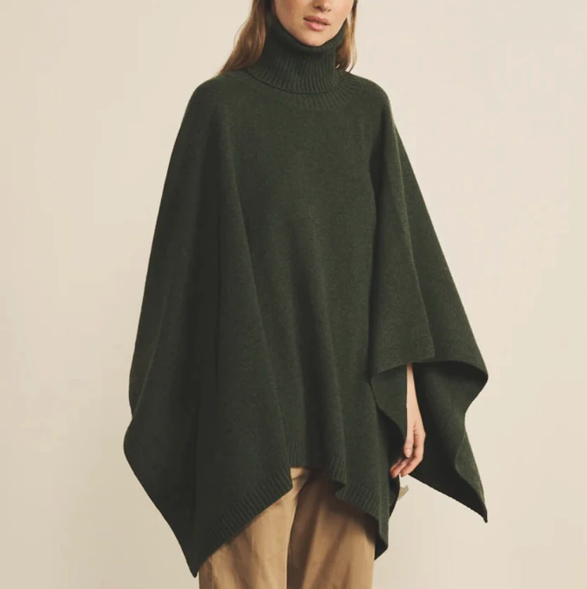 Linnea Lund 100% Cashmere Angela Poncho