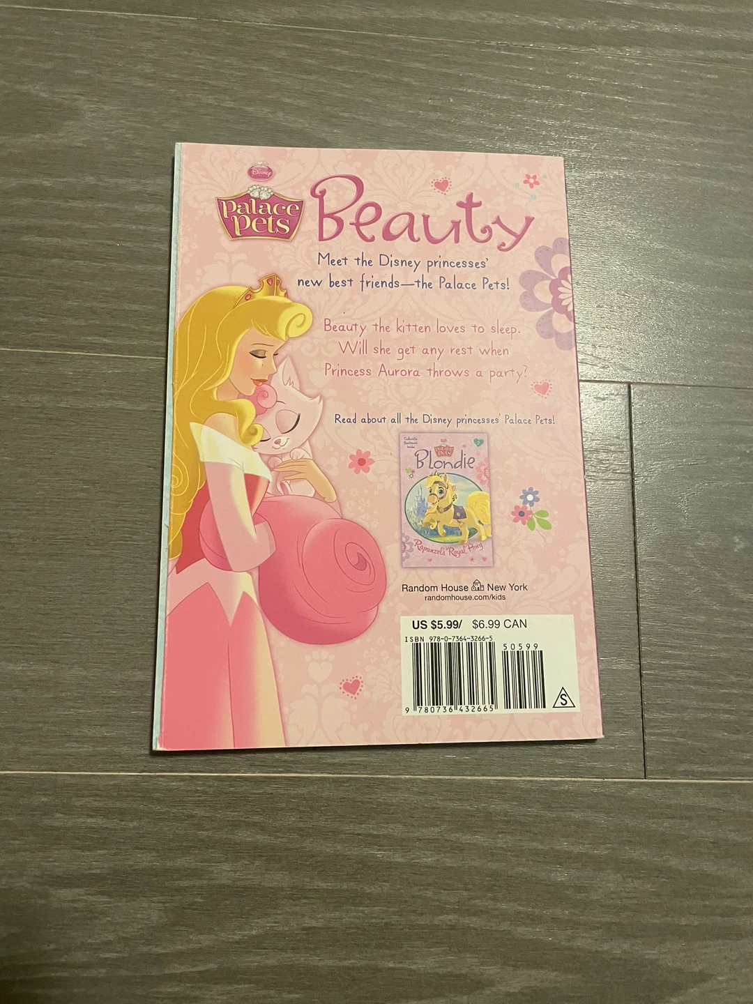 🏈Disney Palace Pets Beauty: Aurora's Sleepy Kitten Book - photo 2